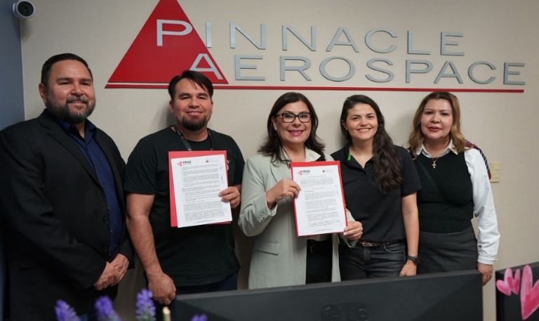 Alumnos de Itesca se integran al sector aeroespacial participando en programa de Educación Dual