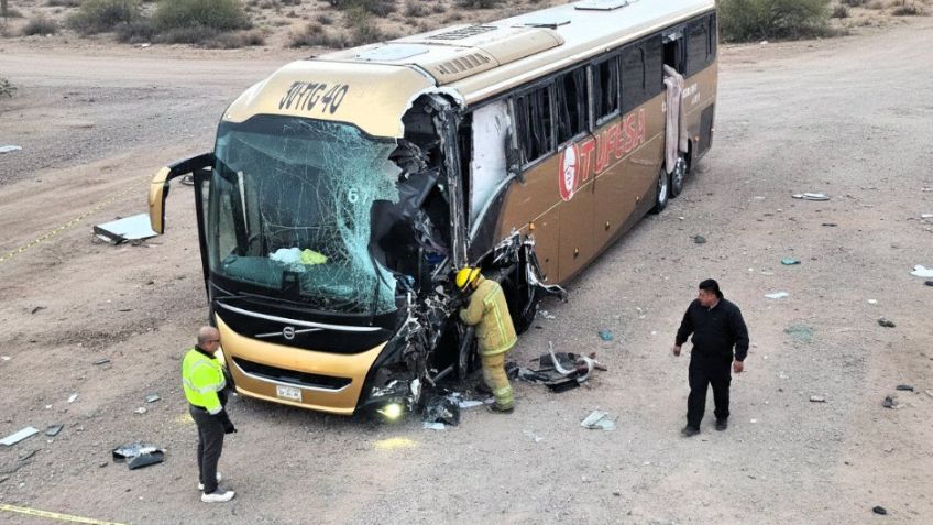 Sube a cinco la cifra de fallecidos por accidente carretero en Caborca; dan a conocer listado de víctimas