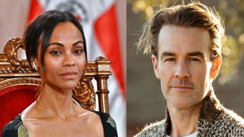 Filtran "generosa" donación de Zoe Saldaña a familia de James Van Der Beek tras su triste muerte