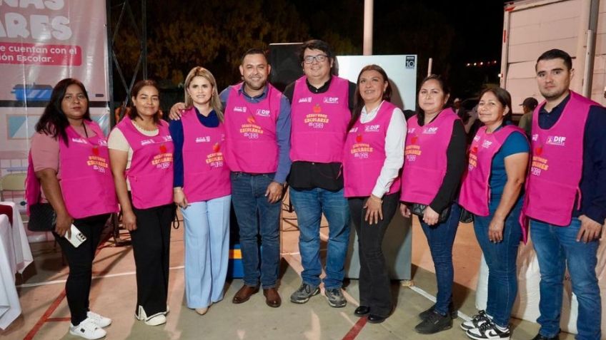 Gobierno de Sonora entrega equipamiento para cocinas escolares en Álamos y comunidades aledañas