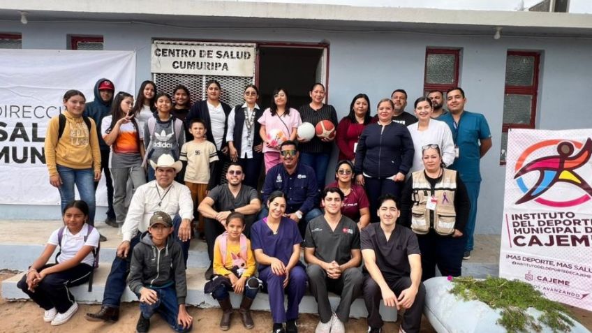Ayuntamiento de Cajeme lleva jornada de salud y deportiva al pueblo de Cumuripa