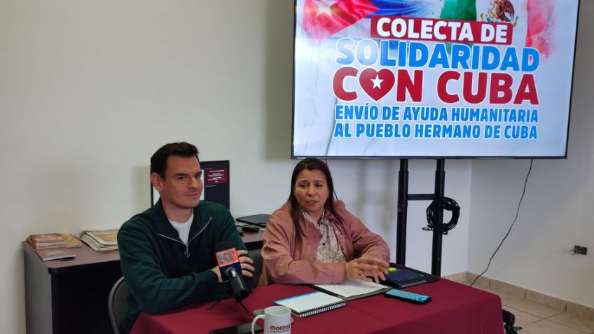 Morena en Sonora comienza colecta de víveres para el pueblo de Cuba; así puedes donar