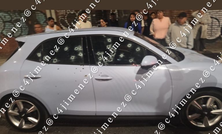 Vehículo donde sucedieron los hechos 