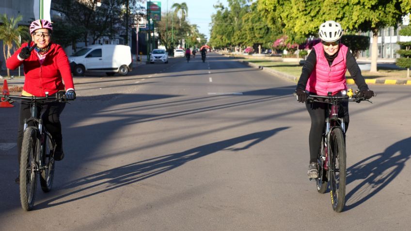Siguen consolidándose en Ciudad Obregón actividades sanas como 'Domingueando en Bici'