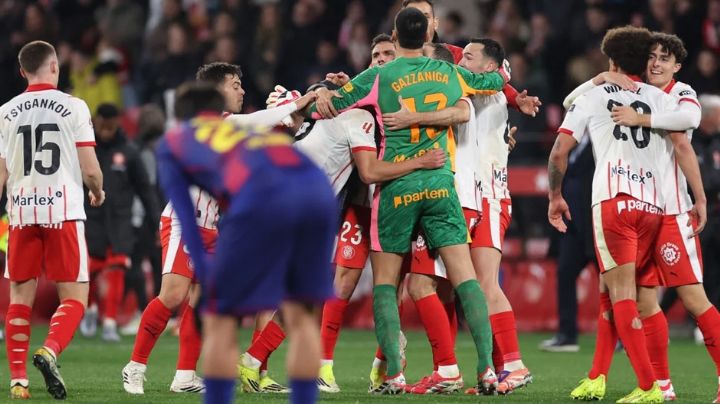 Colapso total: Barcelona cae en Girona y cede el liderato de la liga española ante el Madrid