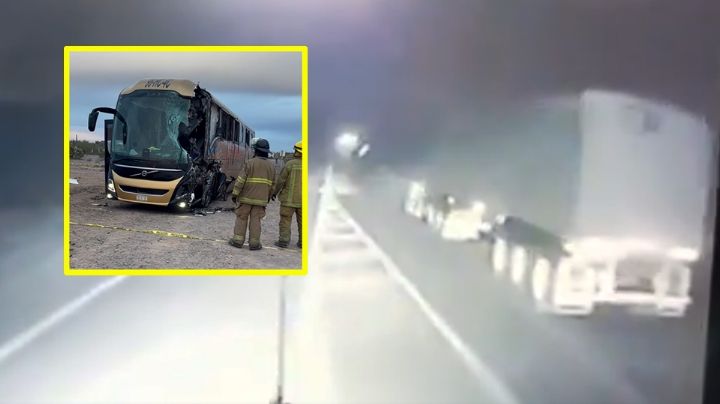 Fiscalía de Sonora investiga veracidad del presunto video que muestra accidente de autobús