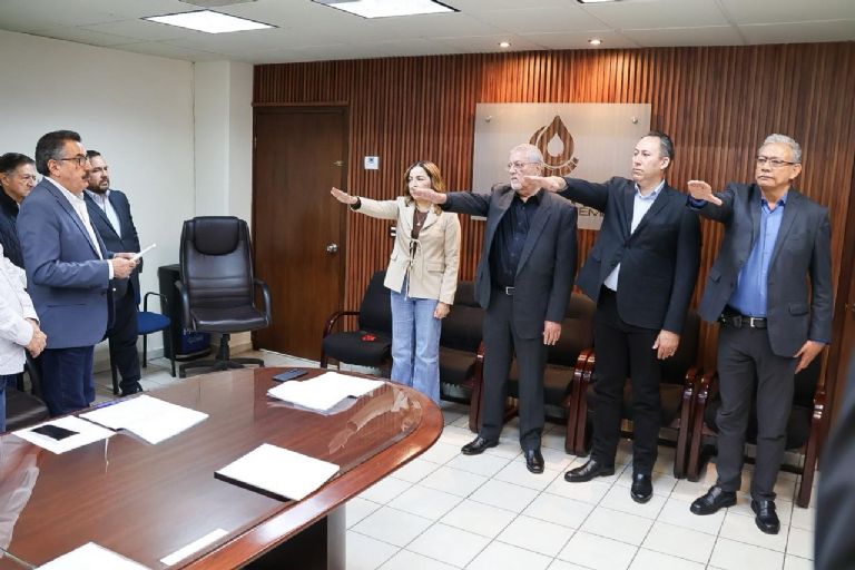 Oomapas de Cajeme con sus nuevos funcionarios