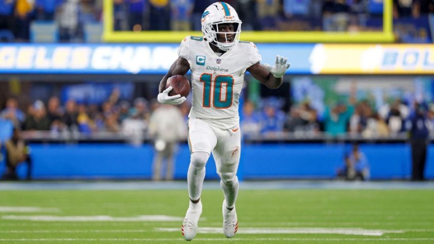 NFL: Los Dolphins, en plena reestructuración, liberan al receptor estrella Tyreek Hill