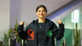 Foto que representa a Claudia Ruiz llega a Hermosillo y asegura que le arrebatará el campeonato mundial a Camila Zamorano