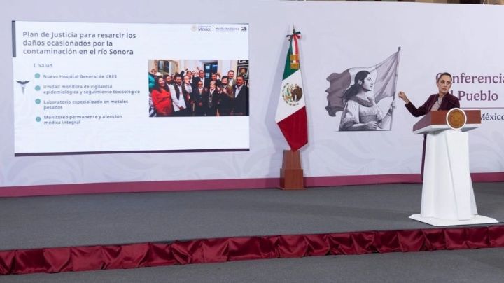 "¡Tienen que hacerlo ya!": Sheinbaum urge a Grupo México liquidar adeudo por el Río Sonora