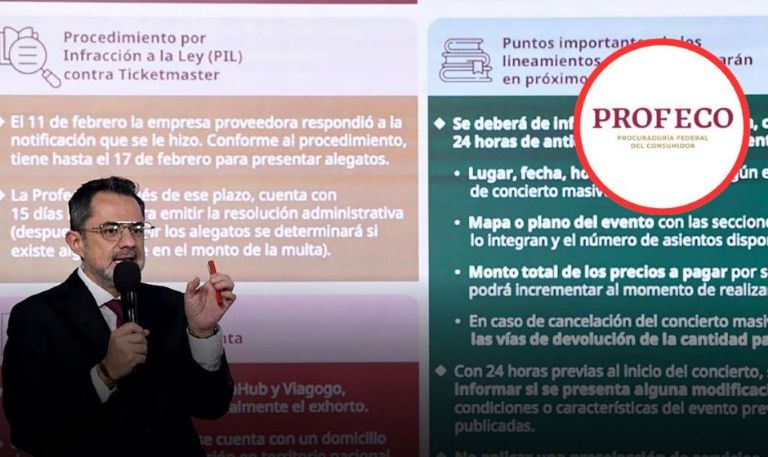 Profeco 2026: Nuevos lineamientos para la venta de boletos y da seguimiento al caso de BTS