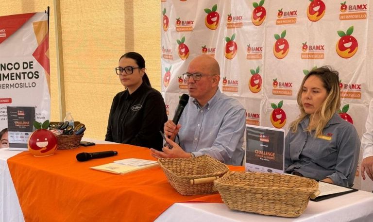 Buscan romper récord: Empresas se unen al Banco de Alimentos de Hermosillo para acopio de frijol