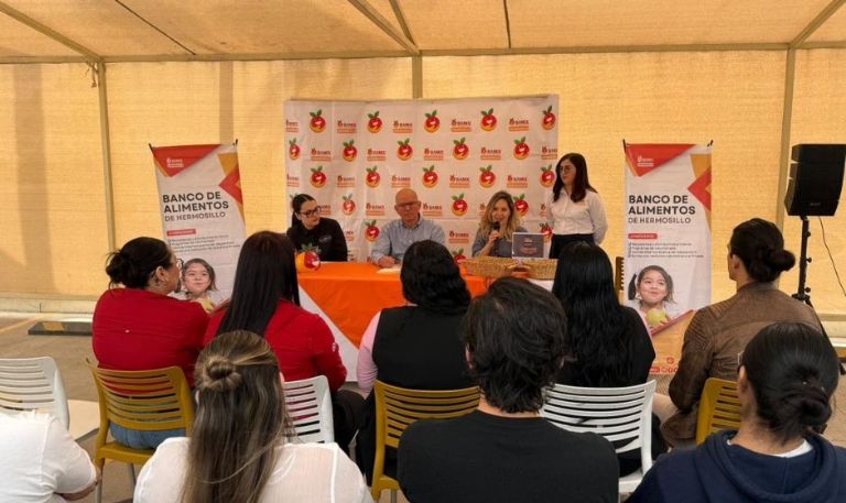 Buscan romper récord: Empresas se unen al Banco de Alimentos de Hermosillo para acopio de frijol