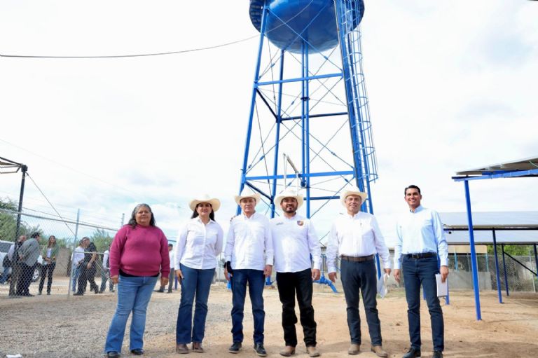 En gira de trabajo por Opodepe, Rayón y San Miguel de Horcasitas, Durazo lleva infraestructura hídrica y apoyos educativos