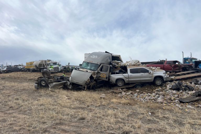 El siniestro dejó al menos cuatro muertos. Foto: Twitter