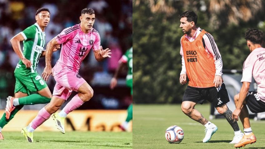 Inter de Miami: Lionel Messi y Germán Berterame entrenan juntos para el inicio de la MLS 2026