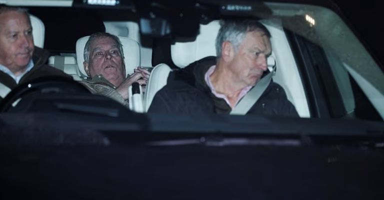 Filtran FOTO de Andrew Mountbatten Windsor al ser liberado