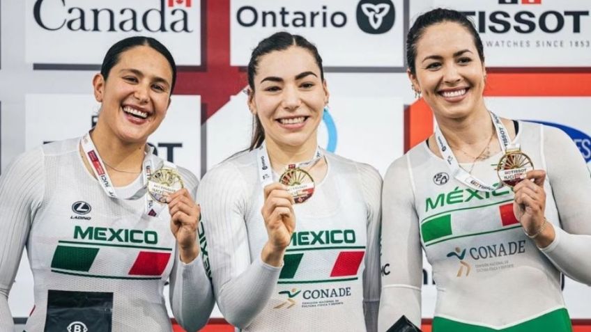 Panamericano de Ciclismo 2026: Medalla de oro para México en equipo femenil de velocidad