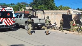 Foto que representa a Enfrentamiento armado entre Marinos y sicarios deja un muerto y un detenido en Quintana Roo