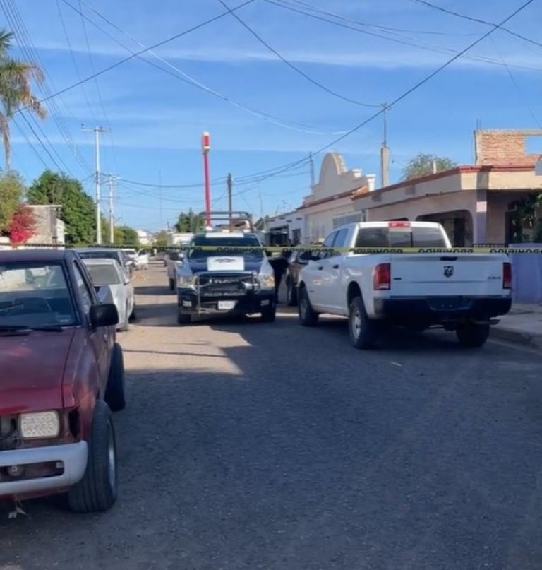 Investigan causas de la muerte de un hombre en la colonia Cortinas, al sur de Ciudad Obregón.