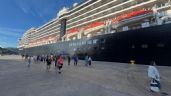 Foto ilustrativa de la nota titulada: VIDEO: Guaymas recibe a nuevo crucero; turistas del Zuiderdam dejan importante derrama económica