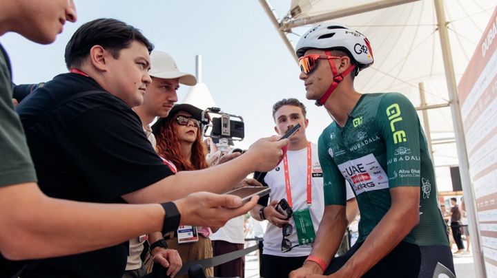 Isaac del Toro se mantiene en la pelea por el título del UAE Tour 2026 luego de 5 etapas disputadas