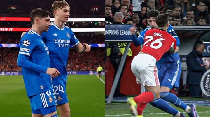 Champions League: Benfica acusa a Federico Valverde del Real Madrid por actitud antideportiva