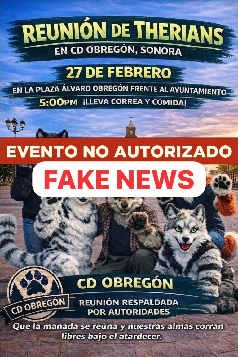 Fenómeno Therian causa revuelo en Sonora; Cajeme desmiente reuniones