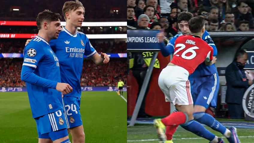 Champions League: Benfica acusa a Federico Valverde del Real Madrid por actitud antideportiva