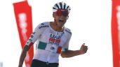 Foto ilustrativa de la nota titulada: ¡Embestida Tricolor! Isaac del Toro gana la sexta etapa y se coloca como líder del UAE Tour 2026