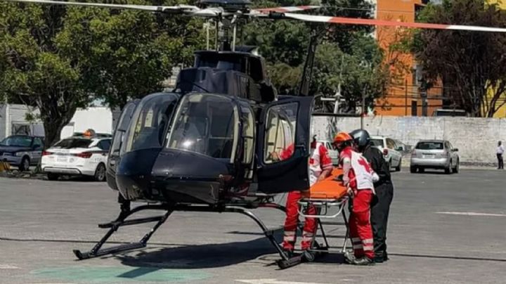 Sobrevivió de milagro: Barra de metal atraviesa rostro a joven trabajador de obra en CDMX
