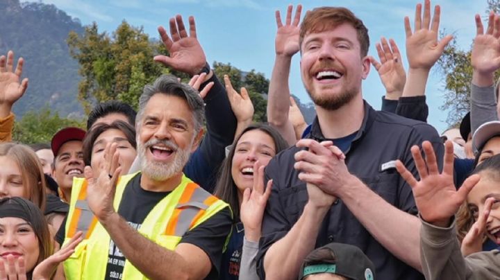 MrBeast y Eugenio Derbez en México: Este es el motivo por el que fueron captados juntos