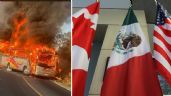 Foto ilustrativa de la nota titulada: EU y Canadá piden resguardarse ante narcobloqueos en México tras muerte de 'El Mencho'