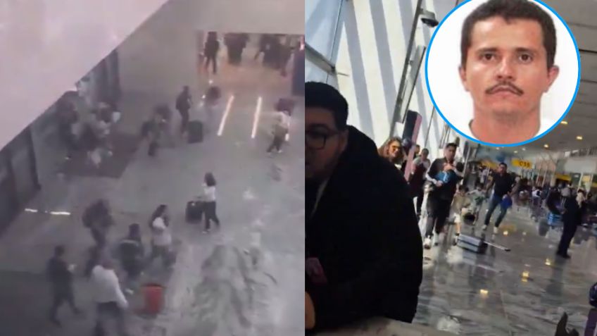 VIDEOS: ¿Sicarios tomaron las instalaciones? Caos en aeropuerto de Guadalajara tras muerte de 'El Mencho'