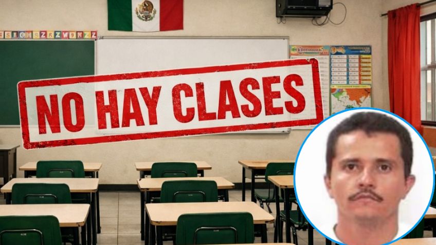 ¿Qué estados suspenden clases este lunes 23 de febrero tras la caída de 'El Mencho'?