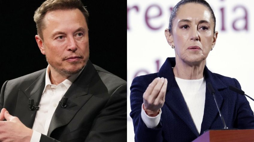 Elon Musk crítica a Claudia Sheinbaum y la acusa de proteger al narcotráfico tras negarse a ayuda de EU
