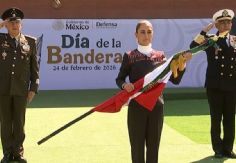 Foto ilustrativa de nota Día de la Bandera: Claudia Sheinbaum encabeza la ceremonia conmemorativa