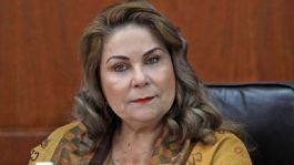 Foto que representa a Rosa Huerta, regidora de San Luis Potosí, se vuelve viral al contratar stripper para celebrar su cumpleaños