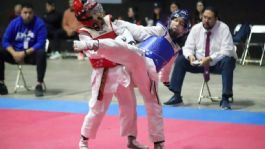 Foto que representa a Participan 342 competidores sonorenses en la Olimpiada Estatal de Taekwondo en cuatro categorías