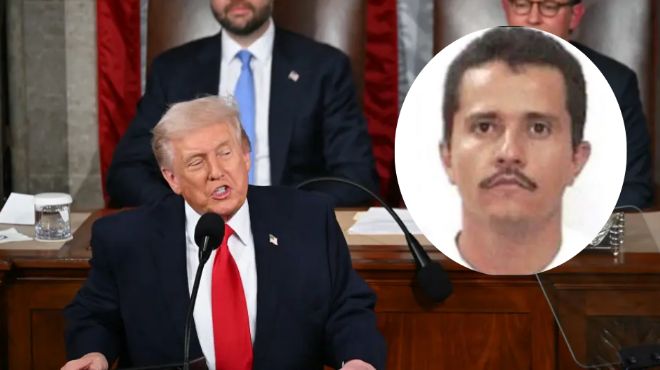 Foto ilustrativa de nota "Hemos eliminado a uno de los líderes más siniestros de los cárteles": Trump se atribuye muerte de 'El Mencho'