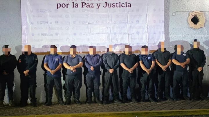 Arrestan a director de Policía y 10 agentes en Michoacán; señalan presuntos nexos con el CJNG