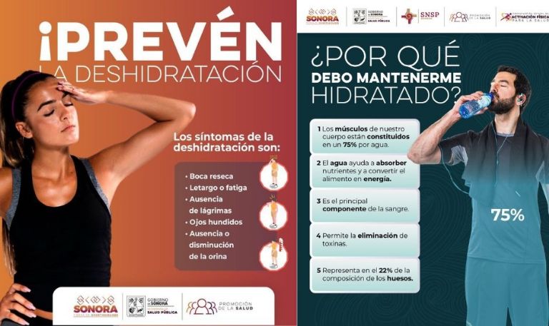 ¡Cuidado con el calor! Salud Sonora exhorta a la población a protegerse ante altas temperaturas