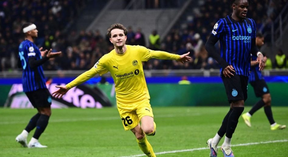 ¡Matagigantes! El Bodo Glimt completa la sorpresa y elimina al Inter de Milan en la Champions