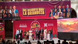 Foto que representa a Alfonso Durazo entrega el Premio Estatal de la Juventud 2025 en Sonora; resalta incremento a 200 mil pesos