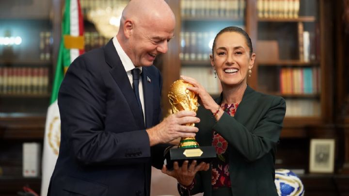 Sheinbaum garantiza Mundial 2026 en México y destaca respaldo de la FIFA