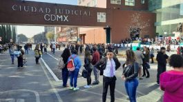 Foto que representa a Otra presunta amenaza de bomba alerta en los juzgados del edificio del Poder Judicial en CDMX