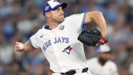 Foto que representa a MLB: Max Scherzer no se retira; llega a un acuerdo para seguir con los Toronto Blue Jays