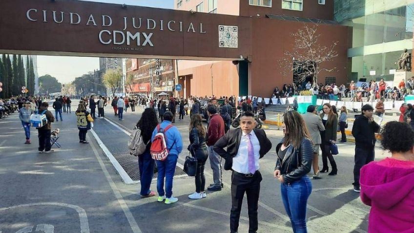 Otra presunta amenaza de bomba alerta en los juzgados del edificio del Poder Judicial en CDMX