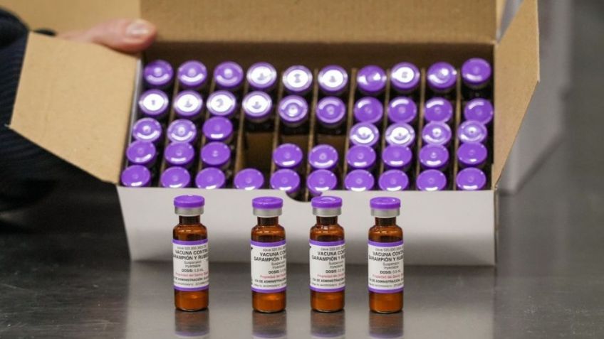 Sonora recibe 180 mil dosis de vacunas contra el sarampión para reforzar esquemas en toda la entidad