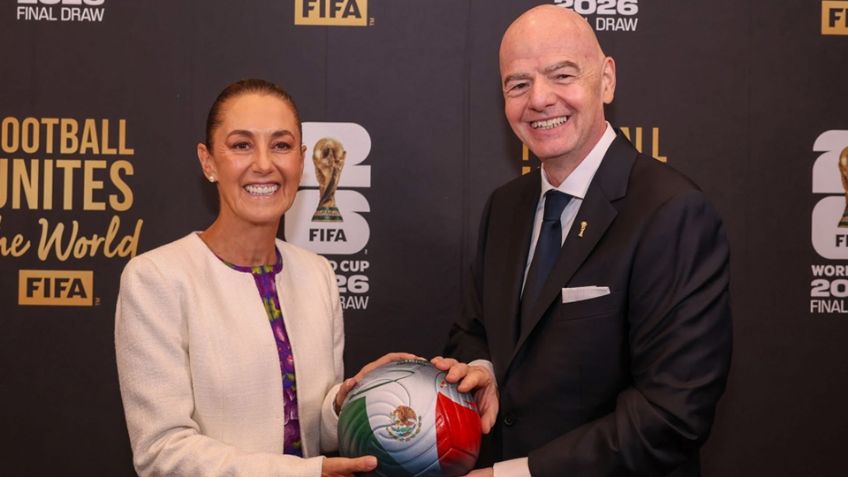 Sheinbaum tiene llamada con Gianni Infantino, presidente de FIFA; confirman Mundial en México